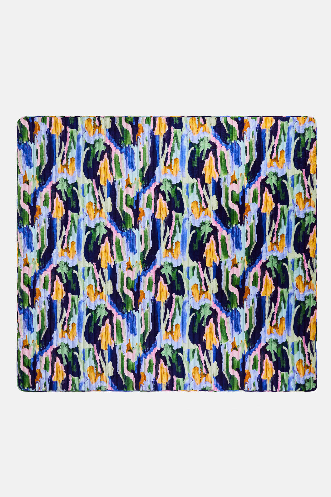 Gorman - Liquid Joy Velvet Coverlet Pillow Set (Single / Double) - print