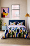 Gorman - Liquid Joy Velvet Coverlet Q/K - print