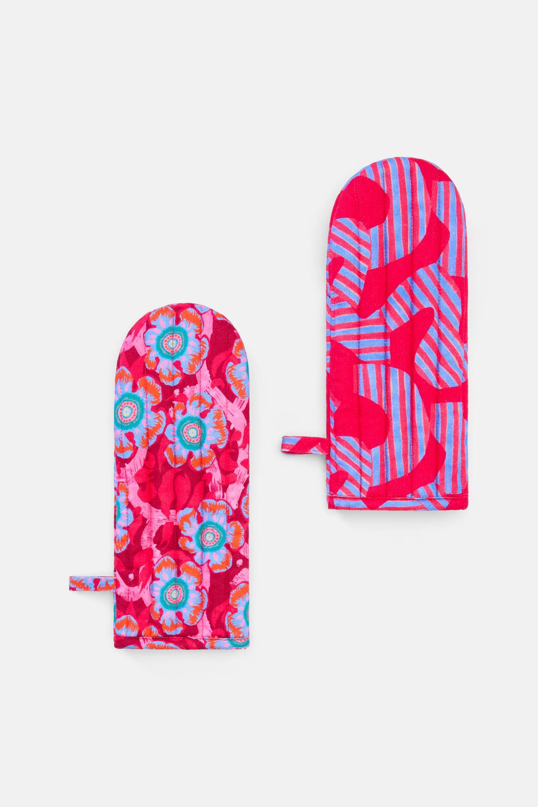 Gorman - Tiger Flower Oven Mitt Set 2 - print