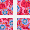Tiger Flower Napkin Set 4