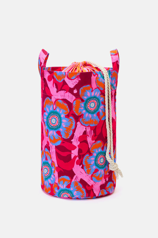 Gorman - Tiger Flower Laundry Basket - print