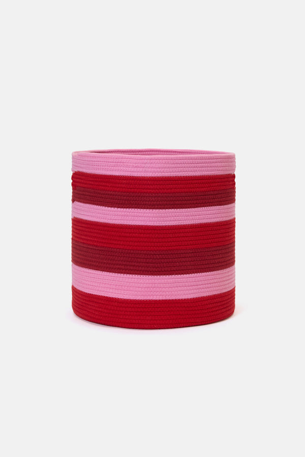 Gorman - Tiger Flower Lidded Basket - multi