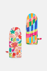 Gorman - Pop Botanical Oven Mitt - print