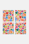 Gorman - Pop Botanical Napkin Set 4 - print