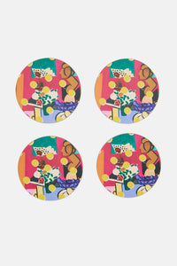 Gorman - Still Life Coaster Set 4 - print