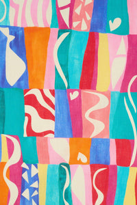 Gorman - Mosaic Pulse Tea Towel Set 2 - print