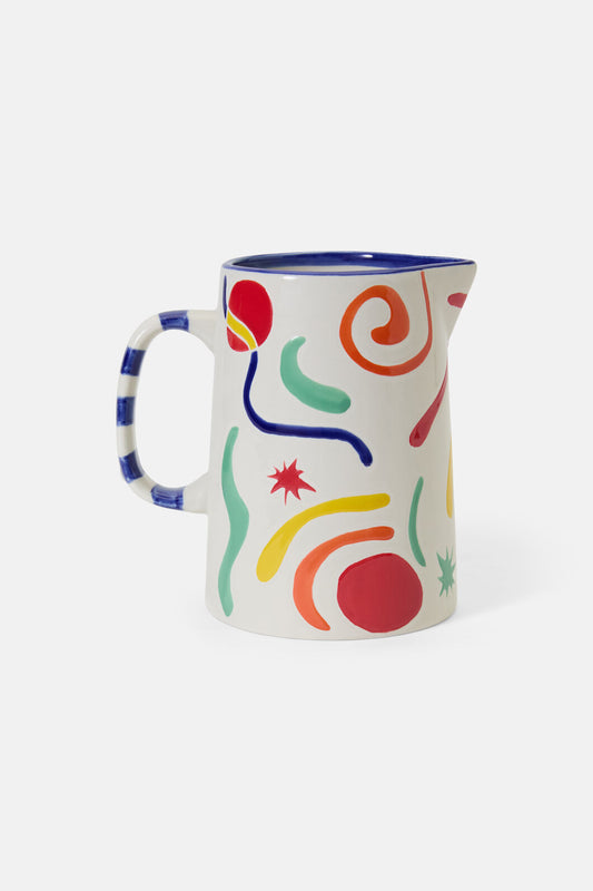 Gorman - Joyburst Ceramic Jug - print