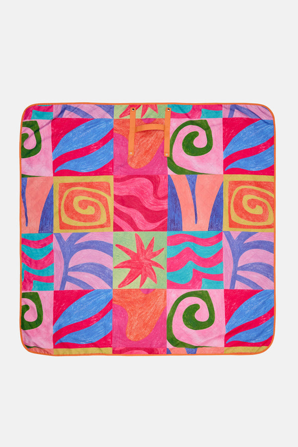 Gorman - Meta Shapes Picnic Rug - print