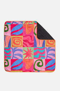 Gorman - Meta Shapes Picnic Rug - print