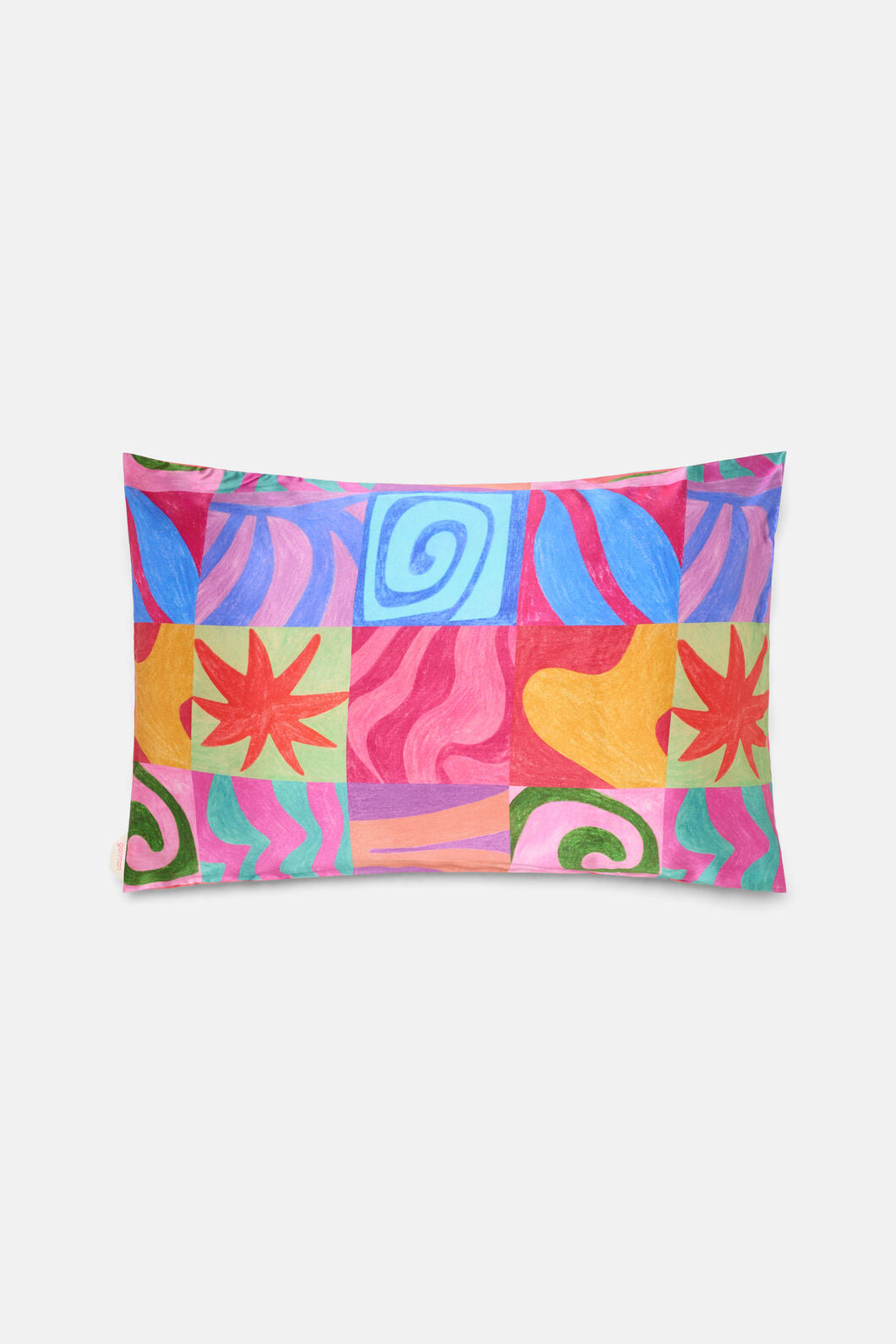 Gorman - Meta Shapes Silk Pillow Case - print
