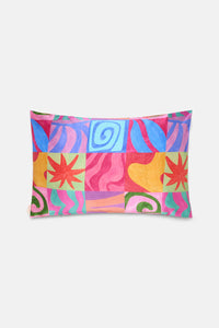 Gorman - Meta Shapes Silk Pillow Case - print