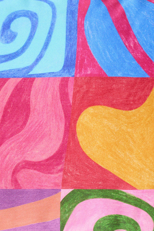 Gorman - Meta Shapes Silk Pillow Case - print