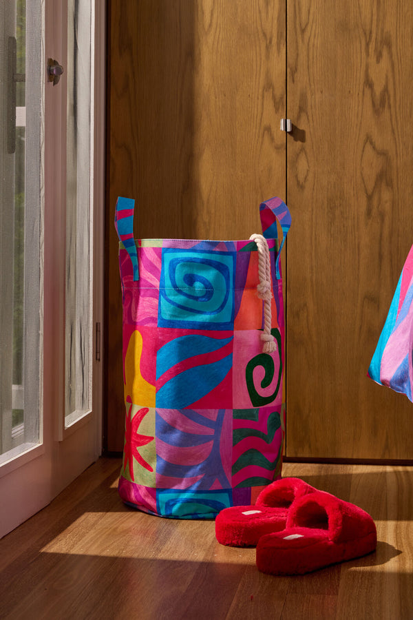 Gorman - Meta Shapes Laundry Basket - print