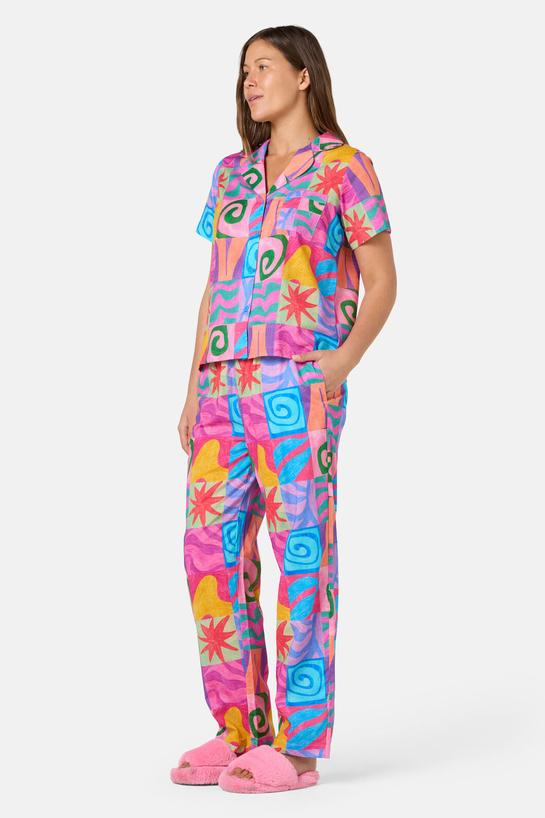 Gorman - Meta Shapes PJ Pant Set - print
