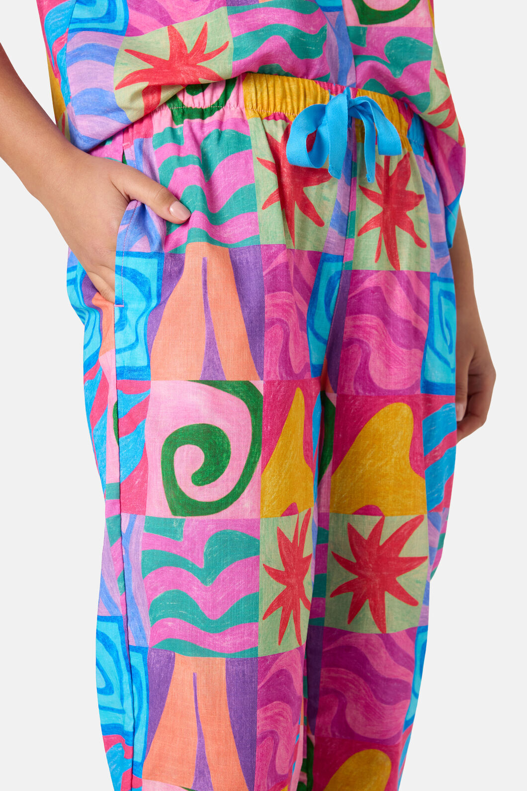 Gorman - Meta Shapes PJ Pant Set - print