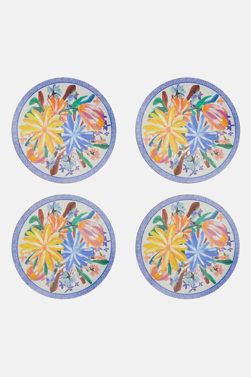 Flower Power Placemat Set 4