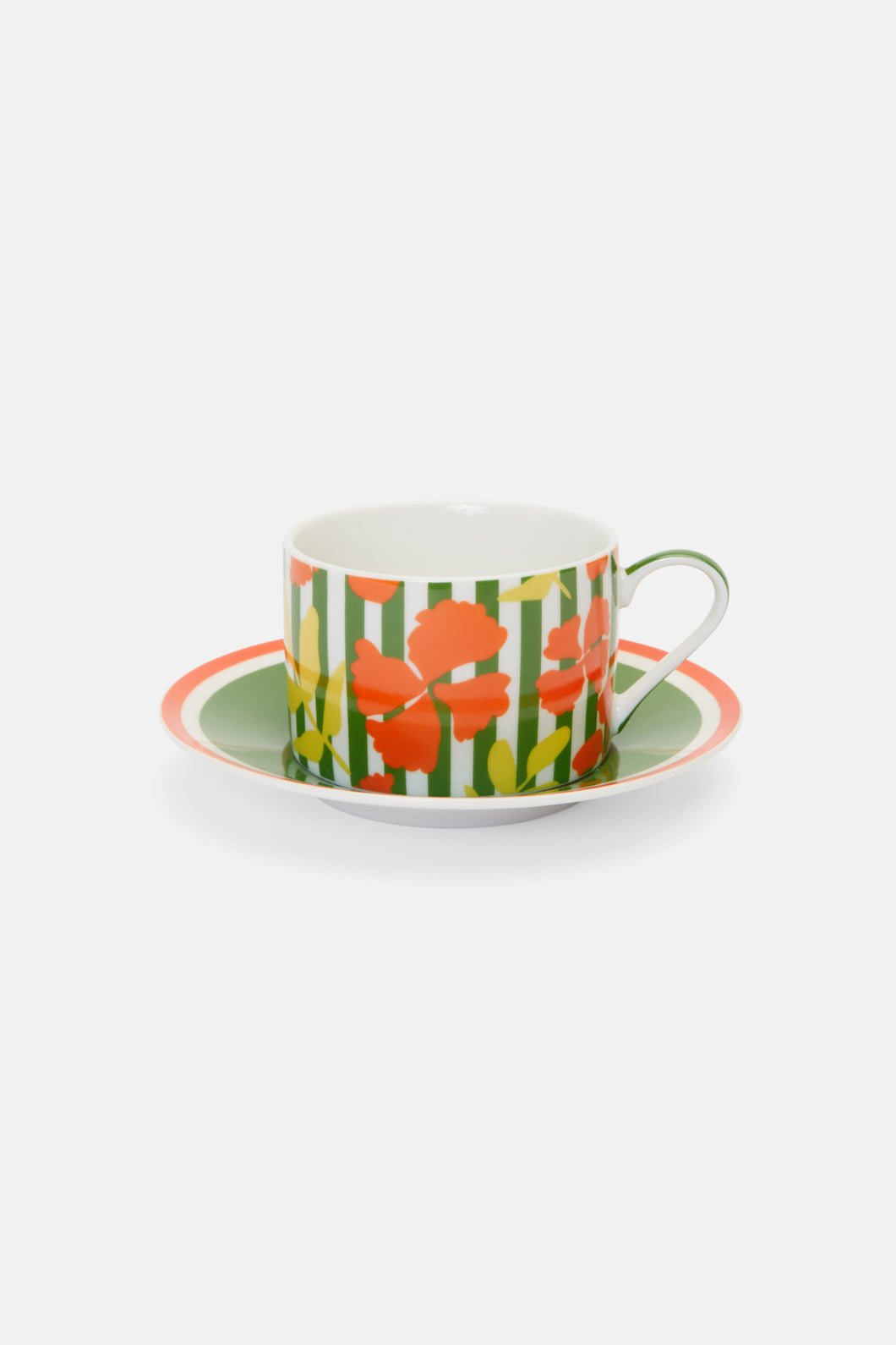 Flower Bed Tea Cup Set