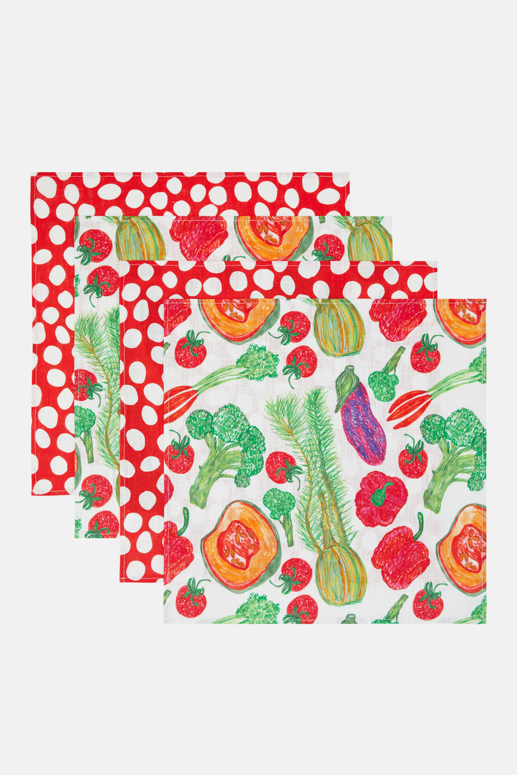 Seasonal Napkin Set 4