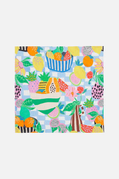 Gorman - Fruit Check Napkin Set 4 - print