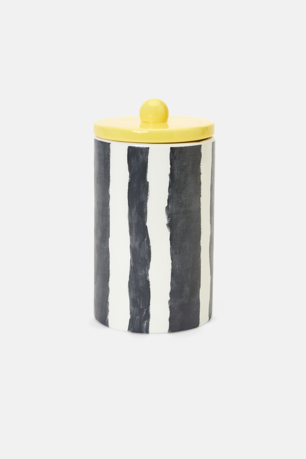 Gorman - Stripe Ceramic Cannister Lge - multi