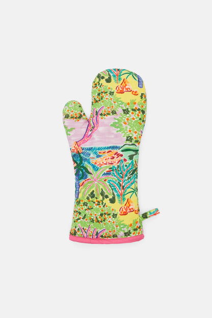 Gorman - Holiday Oven Mitt - print