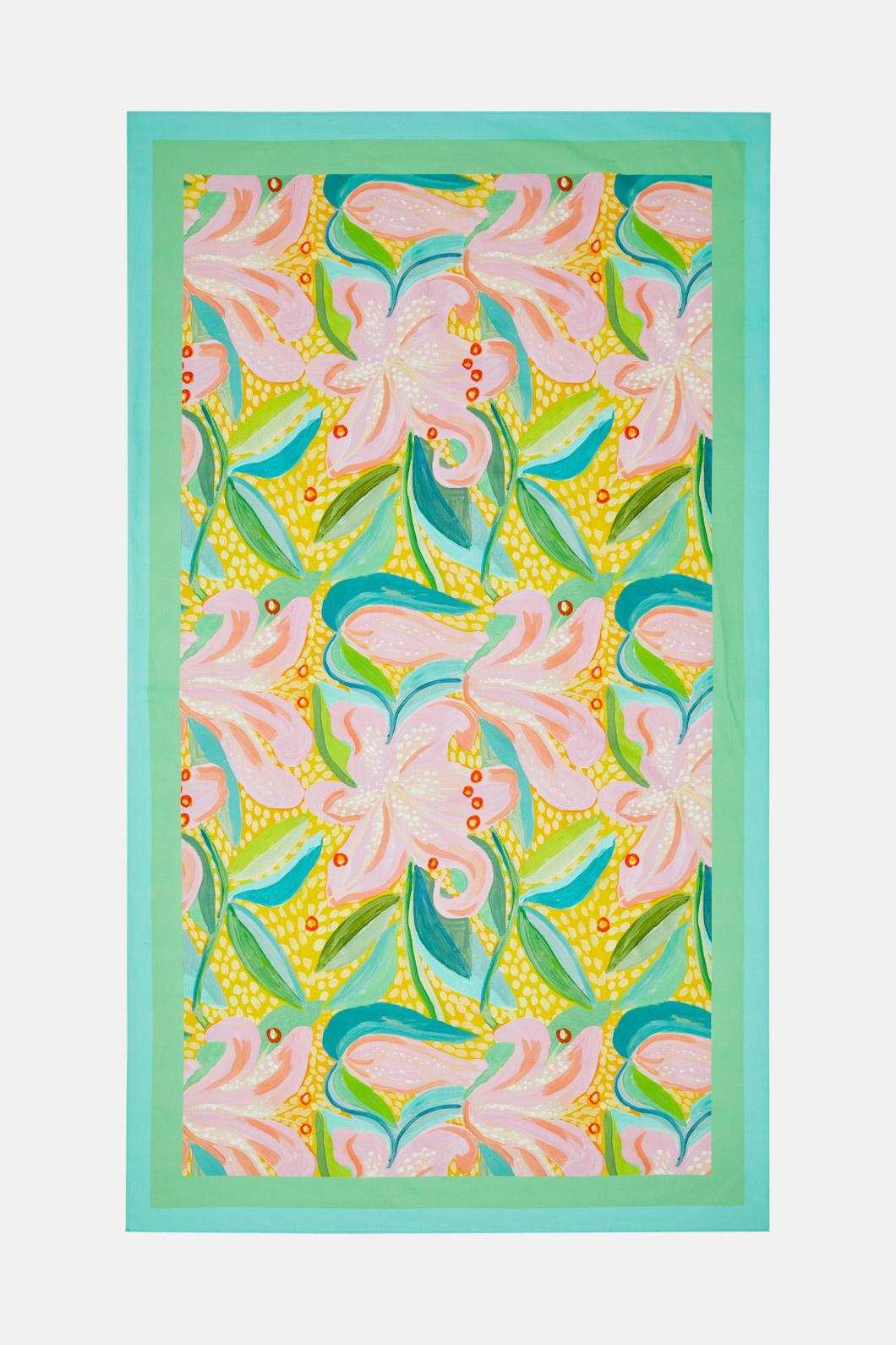 Gorman - Lillies Table Cloth - print