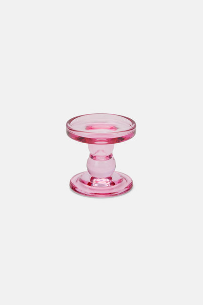 Gorman - Red Glass Candle Hlr Sml - red