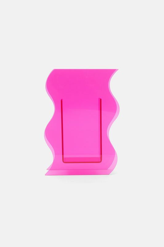 Gorman - Wave Acrylic Vase - pink