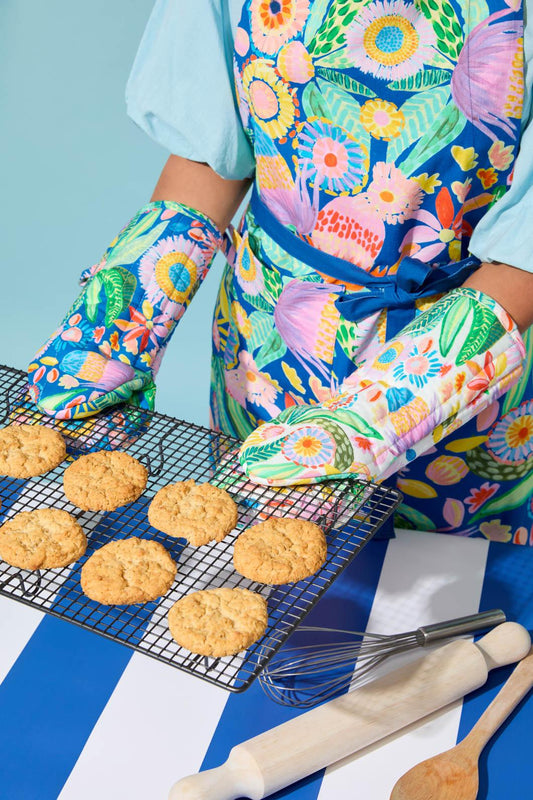 Gorman - Garden Oven Mitt Set 2 - print