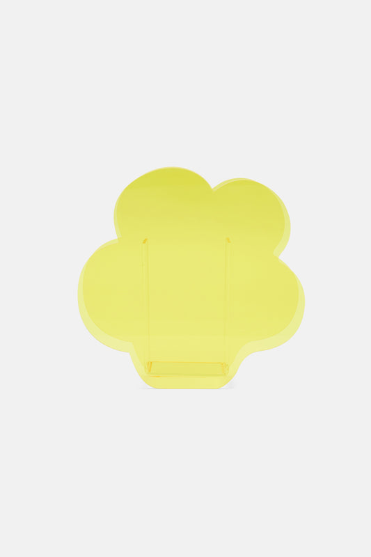 Gorman - Flower Acrylic Vase - yellow