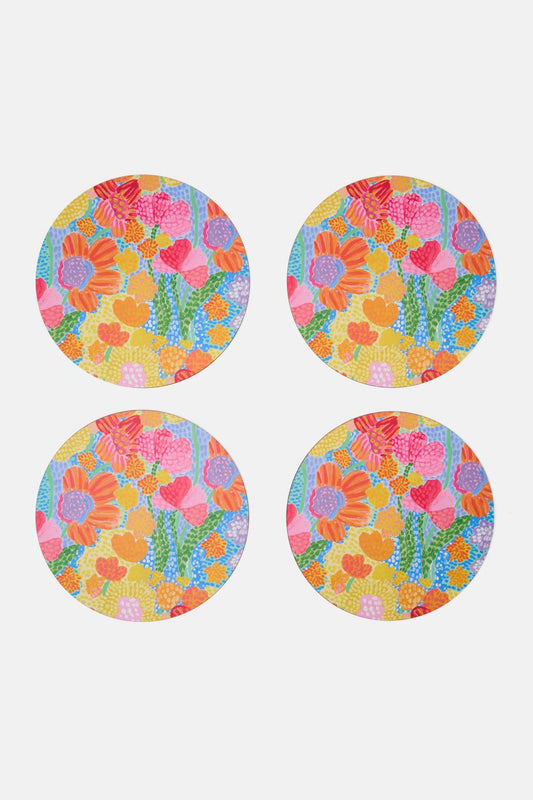 Gorman - Spotted Flower Placemat Set 4 - print