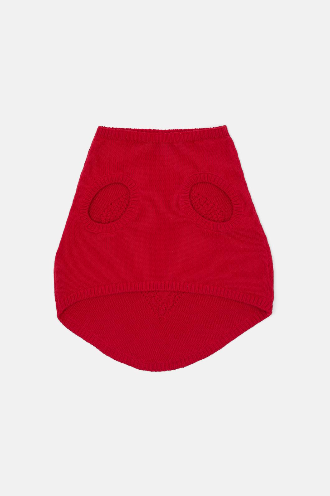 Gorman - Heart Felt Knit Dog Jumper - red