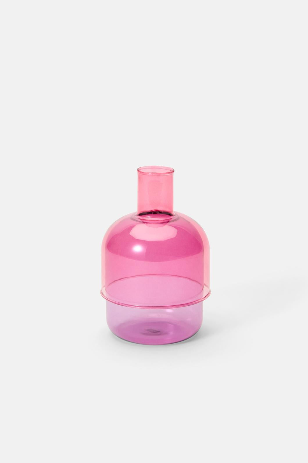 Gorman - Berry Glass Candle Hldr - multi
