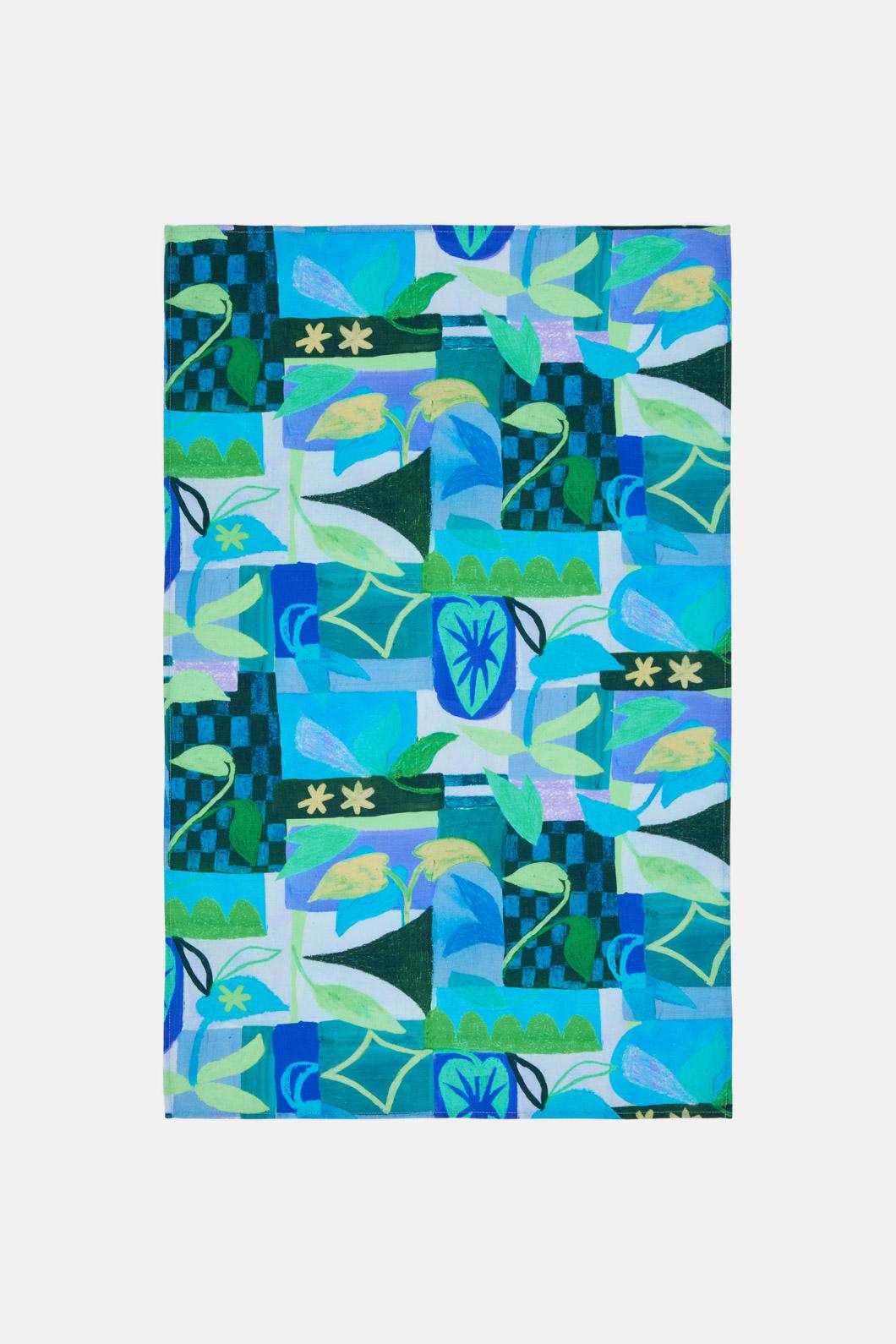 Gorman - Leaves Tea Towel Set - print