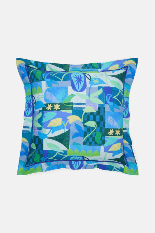 Gorman - Leaves European Pillow Case - print