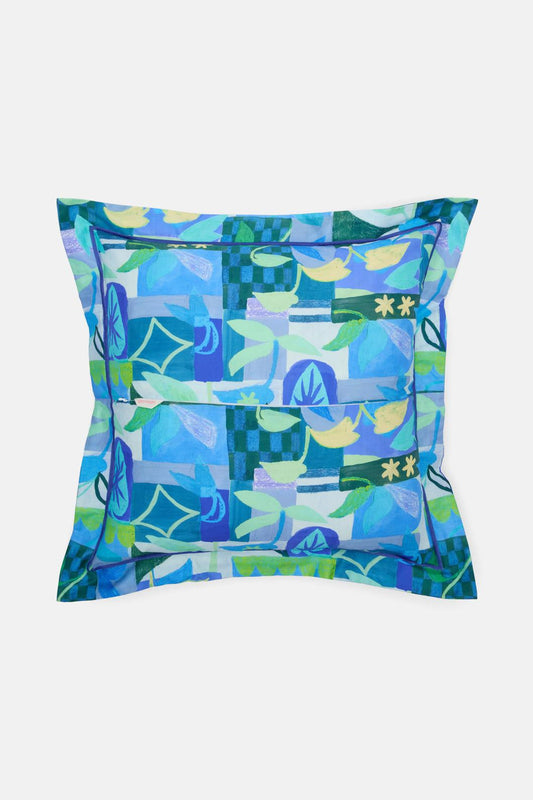 Gorman - Leaves European Pillow Case - print