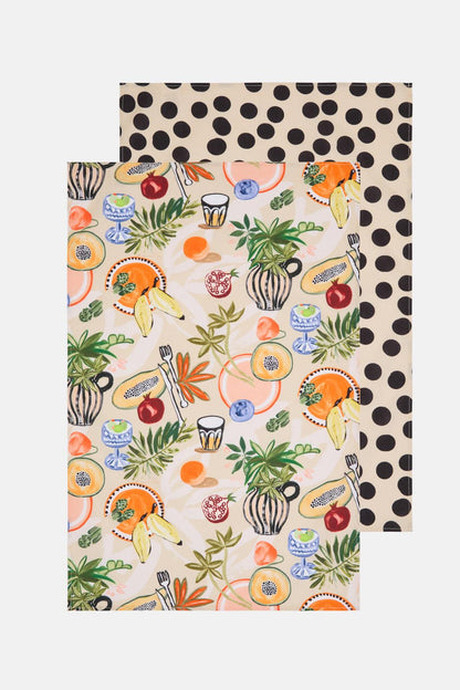 Gorman - Dine & Dash Towel Set - print