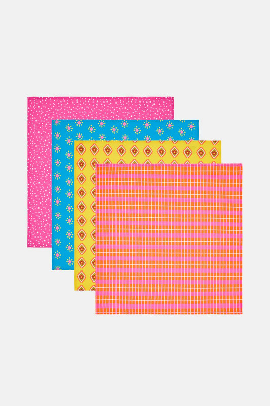 Gorman - Chic Retreat Napkin Set 4 - print
