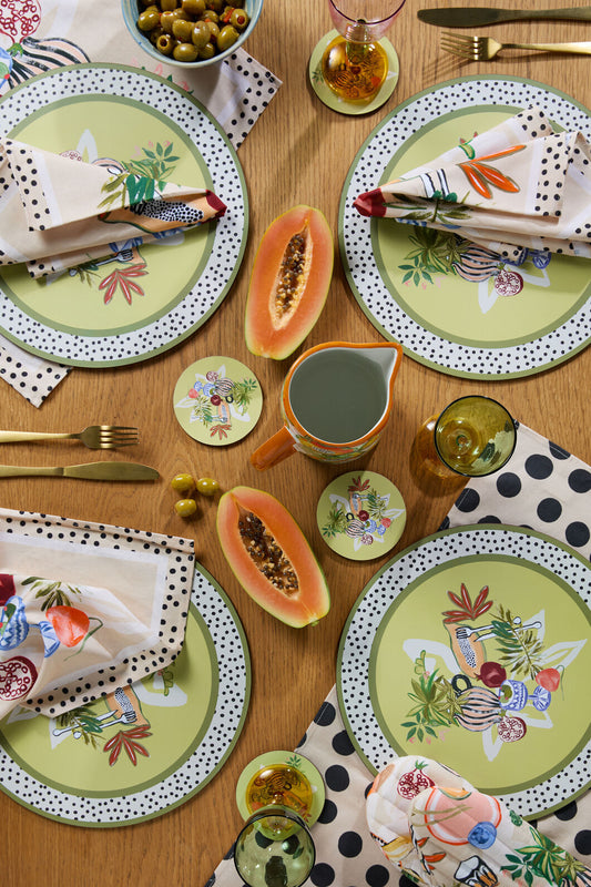 Gorman - Dine & Dash Placemat Set 4 - print