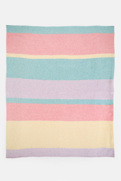 Gorman - Primary Stripe Wool Throw - multi