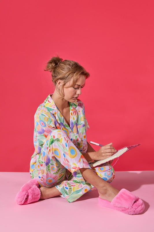 Gorman - Garden Long PJ Set - print