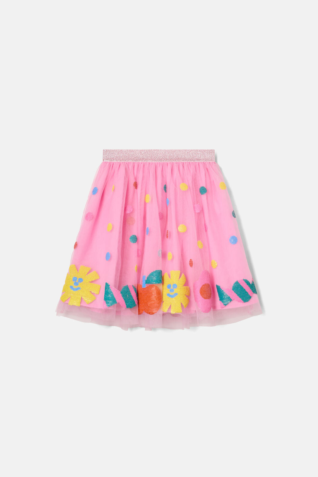 Gorman - Little Sequins Kids Skirt - pink