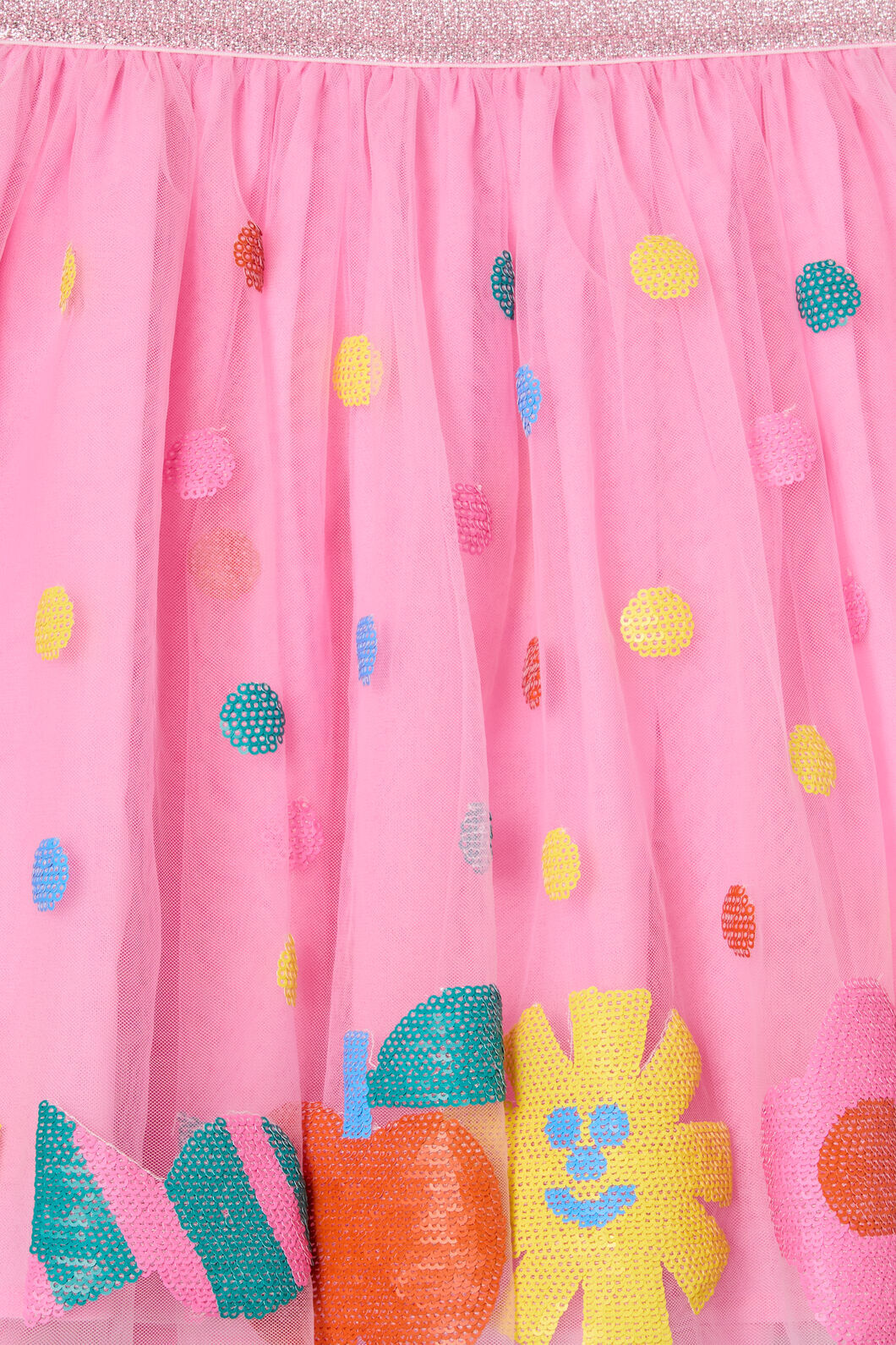 Gorman - Little Sequins Kids Skirt - pink
