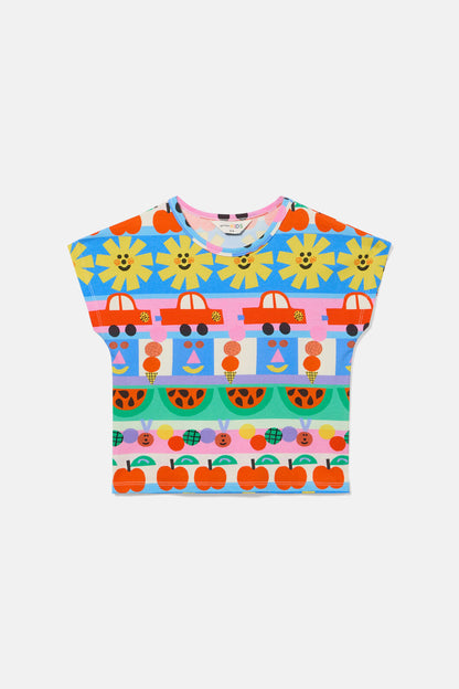 Gorman - Little Stripe Kids SS Tee - multi