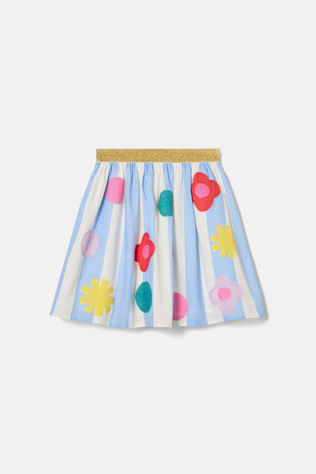 Gorman - Sequin Stripe Kids Skirt - stripe