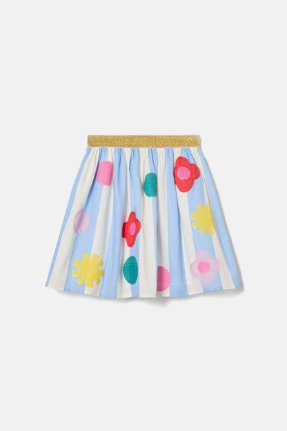 Gorman - Sequin Stripe Kids Skirt - stripe