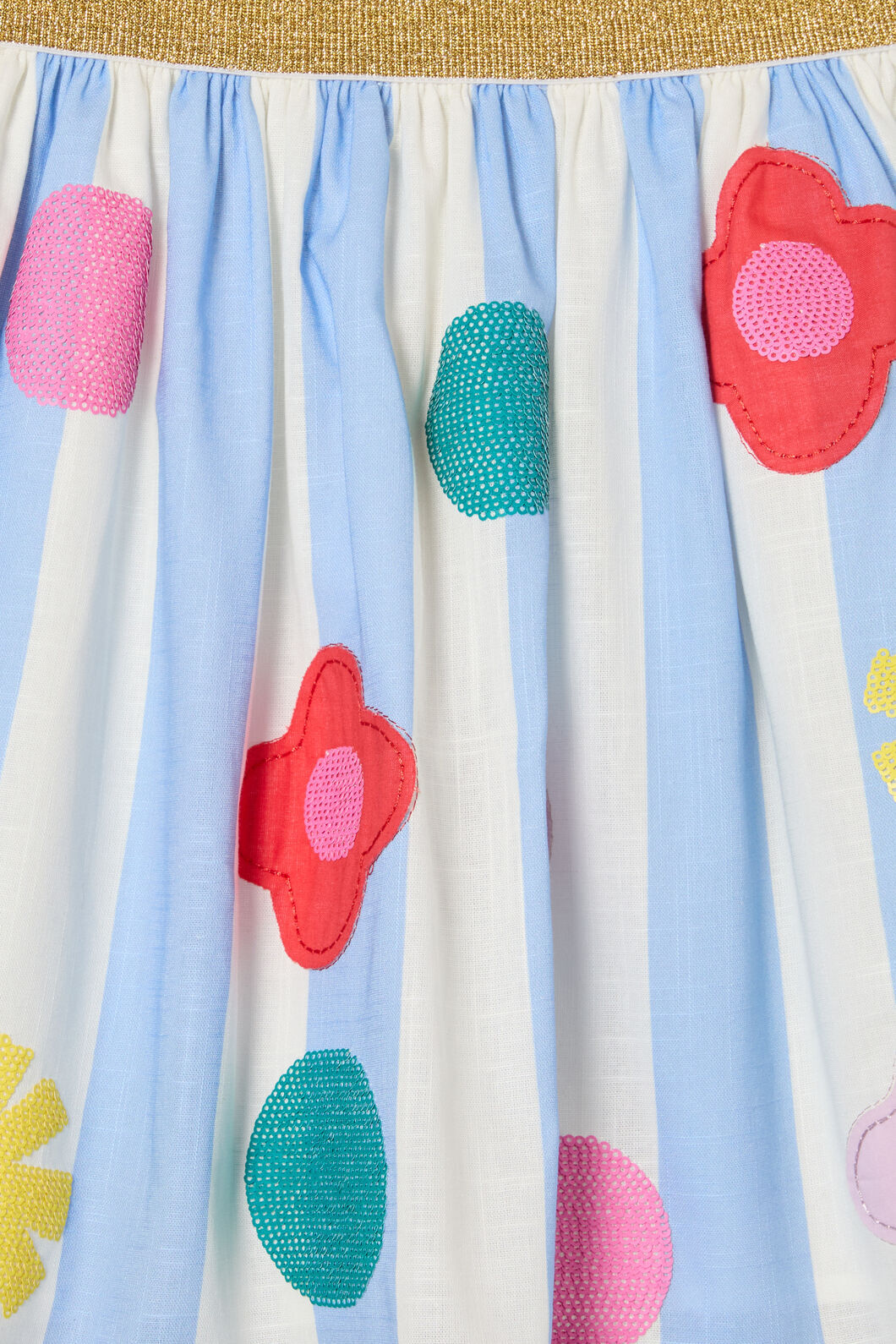 Gorman - Sequin Stripe Kids Skirt - stripe
