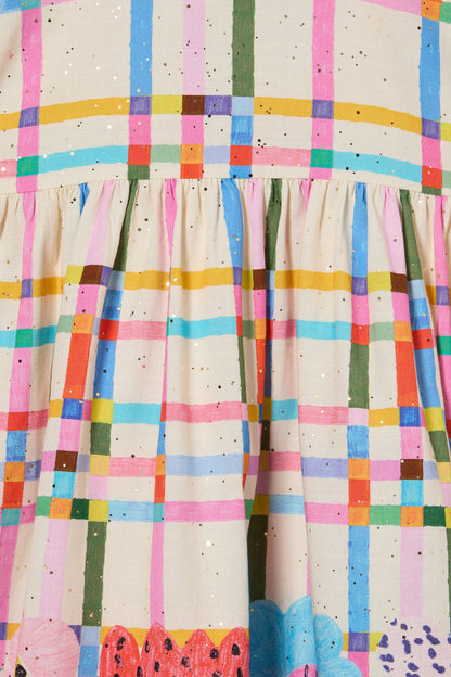 Gorman - Oopsie Border Kids Dress - multi