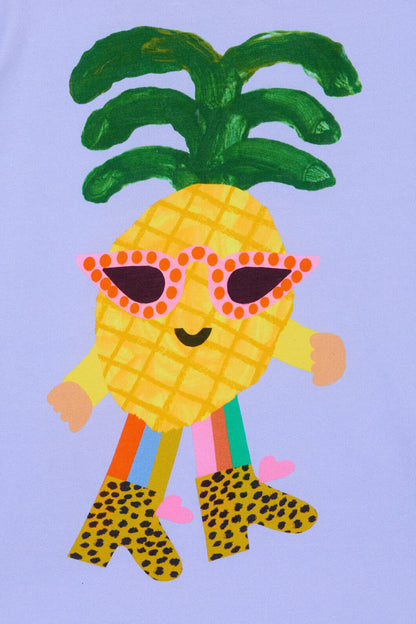 Gorman - Pineapple Guy Kids SS Tee - blue