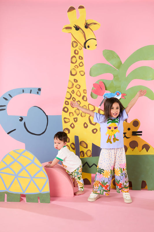 Gorman - Pineapple Guy Kids SS Tee - blue